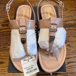 Coach sandals - BRAND NEW